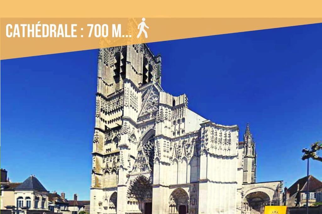 La Belle Vie - Appartement Cosy Au Centre-Ville Auxerre Kültér fotó
