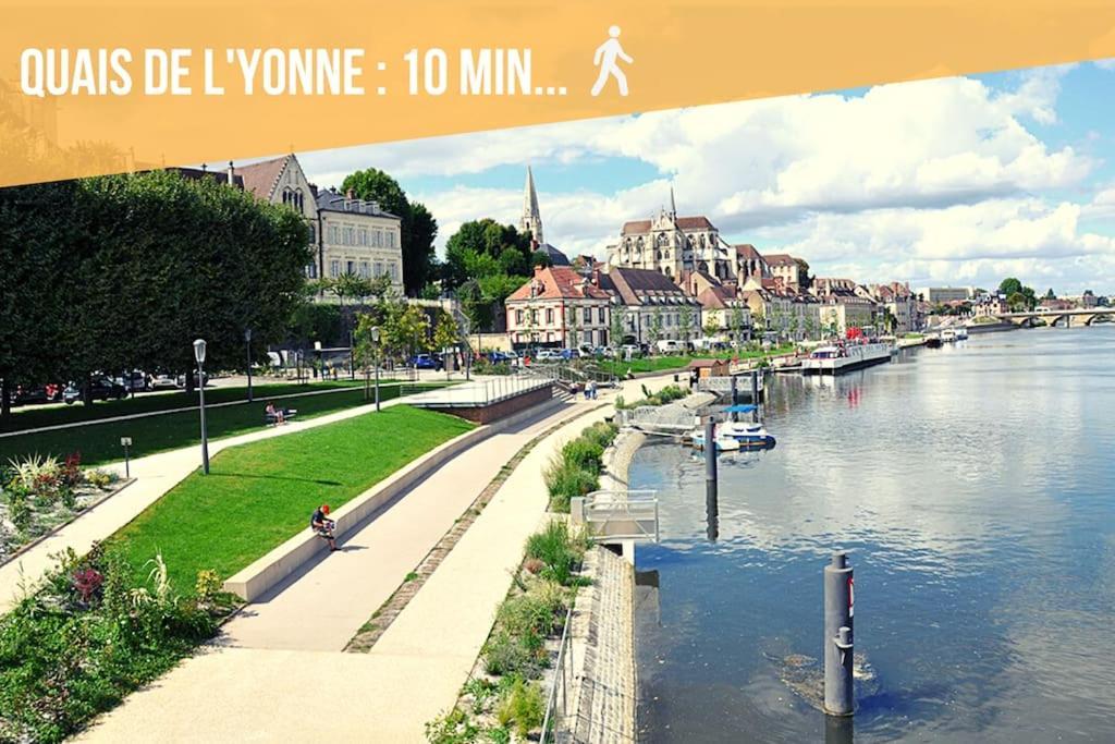 La Belle Vie - Appartement Cosy Au Centre-Ville Auxerre Kültér fotó
